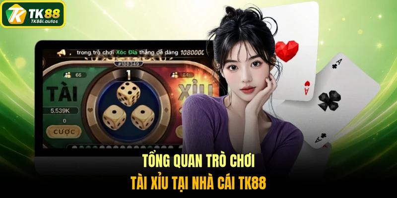 Tổng quan trò chơi Tài Xỉu tại nhà cái TK88